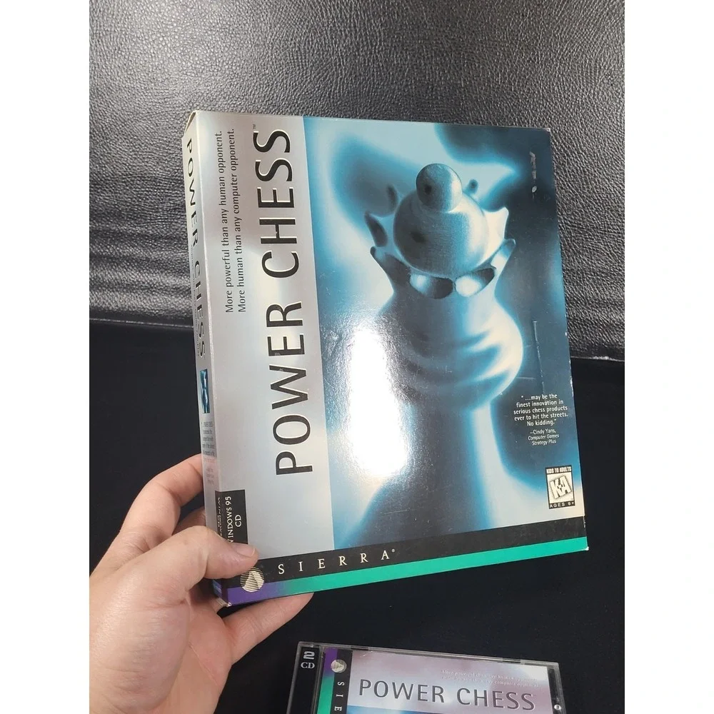Power Chess, Sierra, PC CD-ROM, XL BIG BOX, 1996, Klassiker